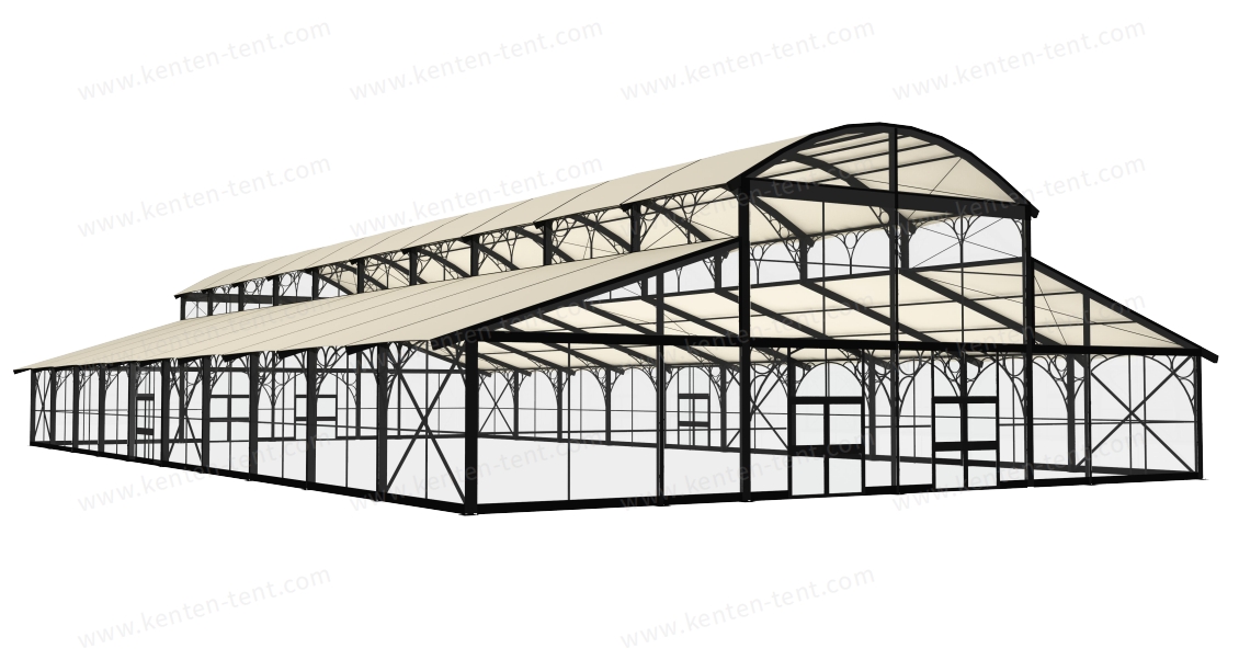 25m x 50m x 4m Atrium Tent