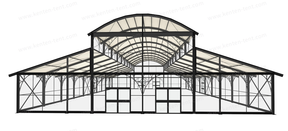 25m x 50m x 4m Atrium Tent