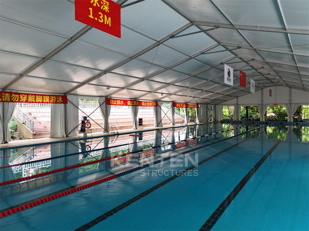 Ultimate 20x55m Swimming Pool Tent