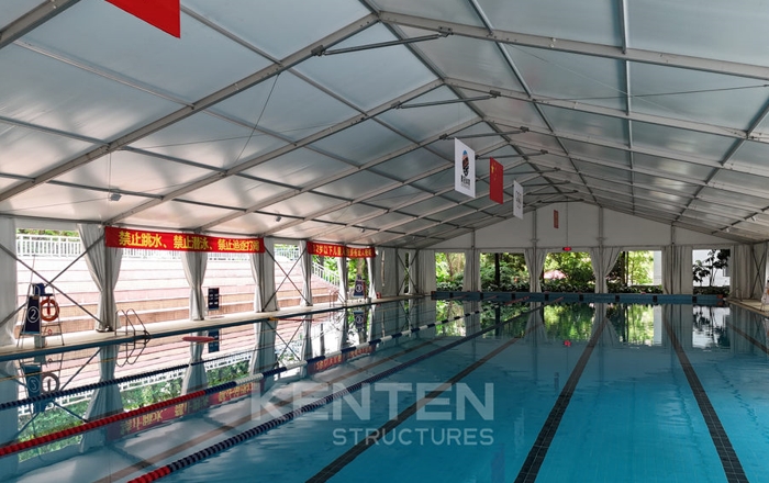 Ultimate 20x55m Swimming Pool Tent