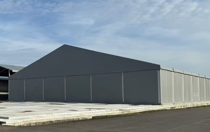 30 meter wide x 100 meter long warehouse tent