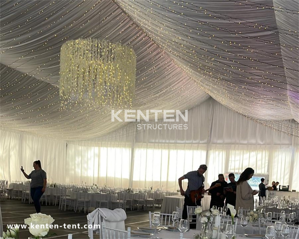 A Bosnian Client's Success Story with Our Large Aluminum Alloy Party Tent