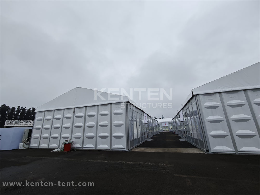 Audi Showcases Latest Innovations in KENTEN Aluminium Alloy Structure Tent Pavilion