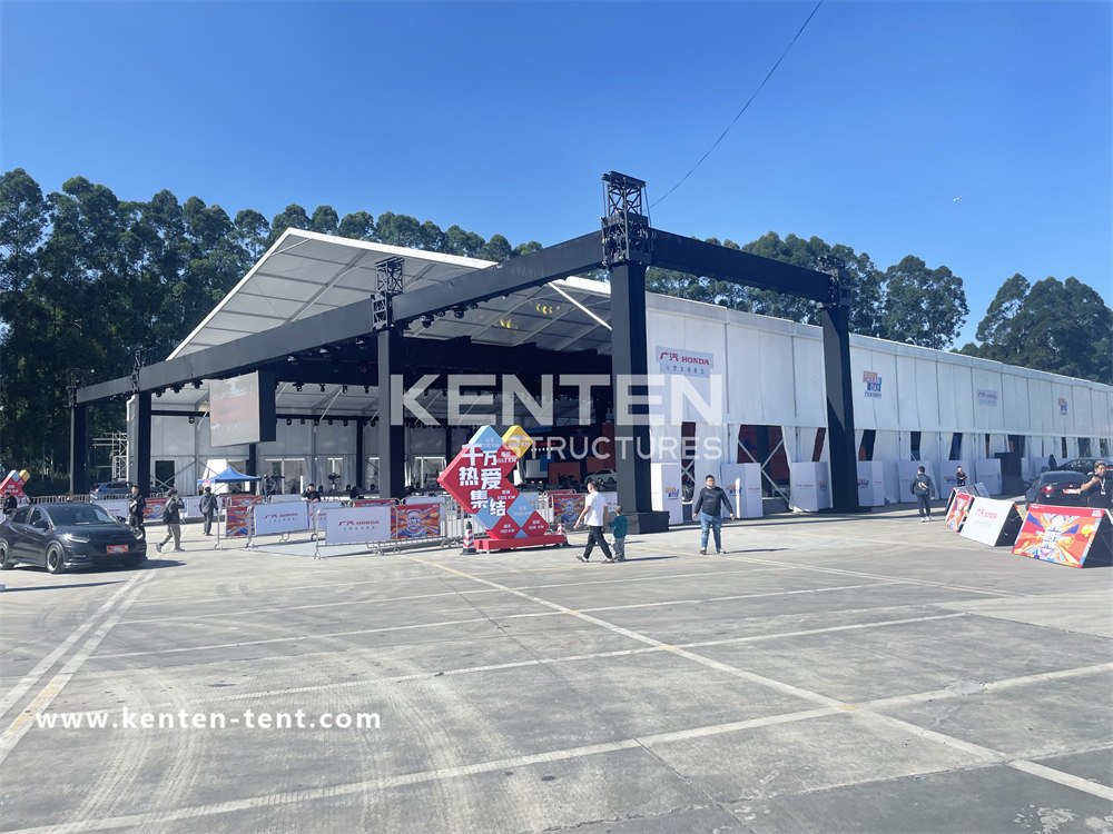 Outdoor event tents