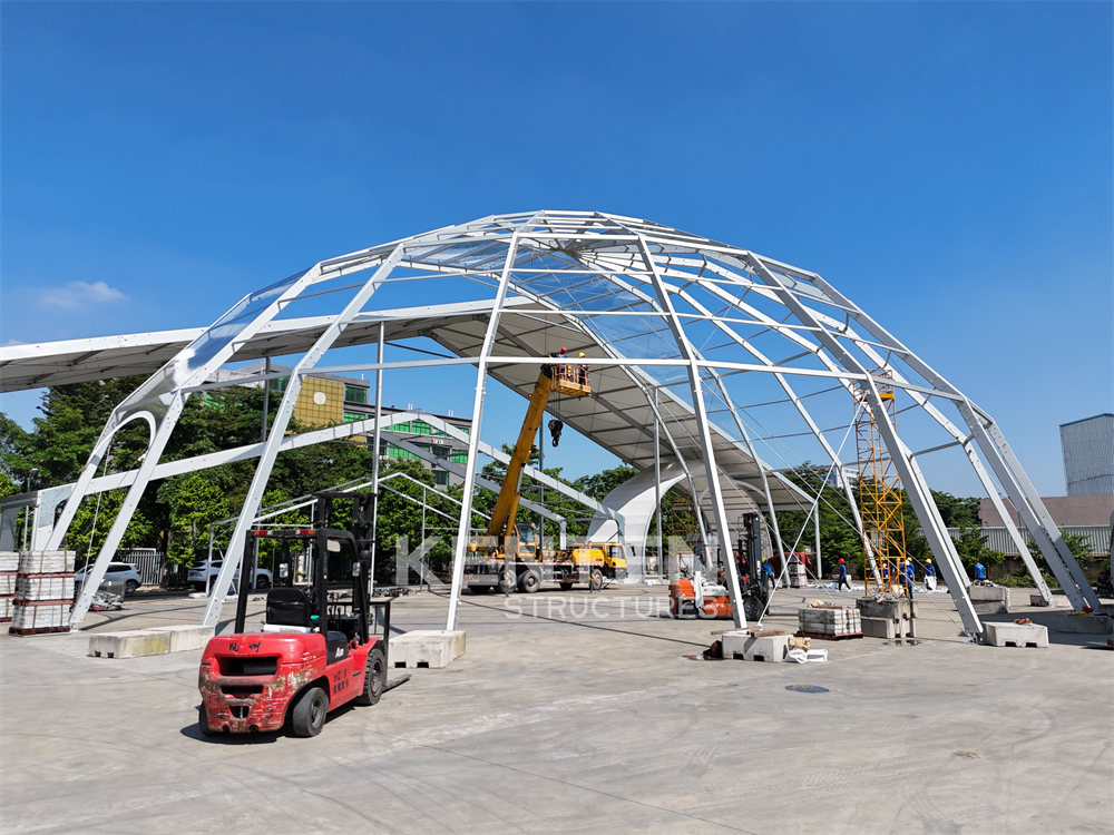 Large Igloo Tent Applications: Exhibition Centers and Music Festivals